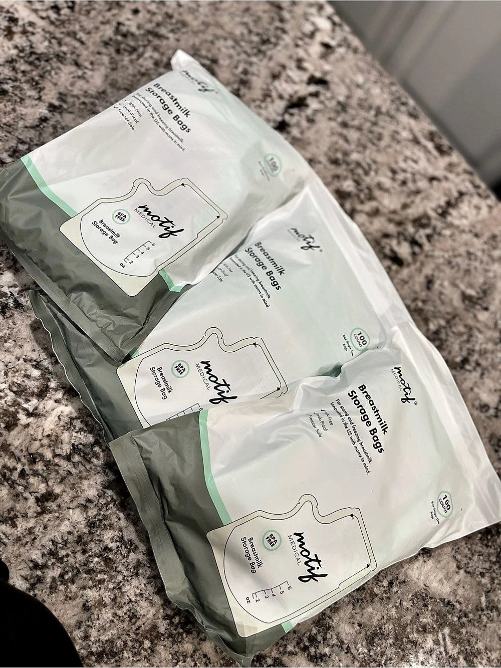 Motif Breastmilk Storage Bags 300 Count